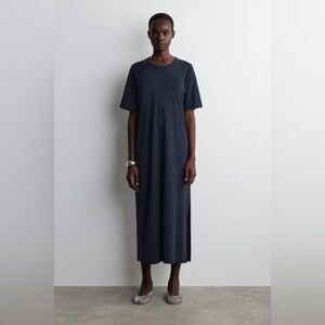 Stillwater Cotton Dress in Navy